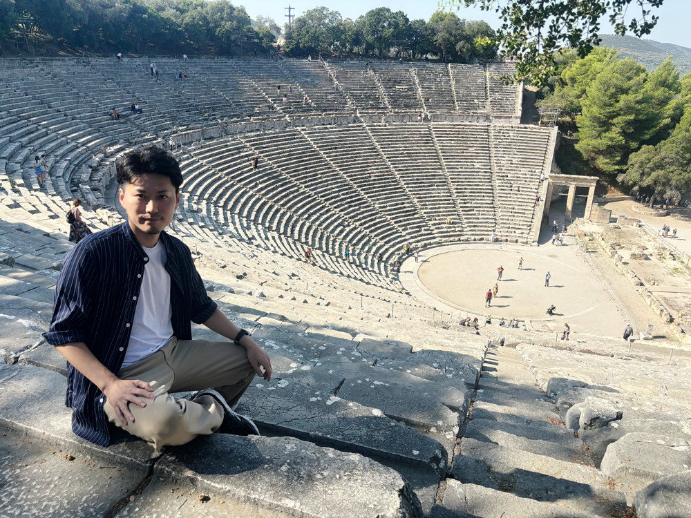 エピダウロス遺跡写真