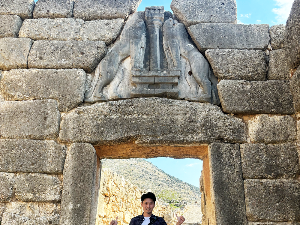 ミケーネ遺跡写真