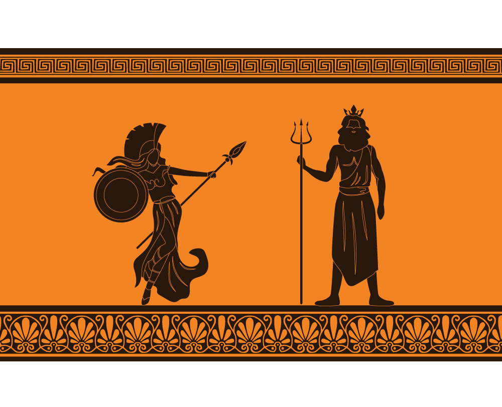 アテナvsポセイドン