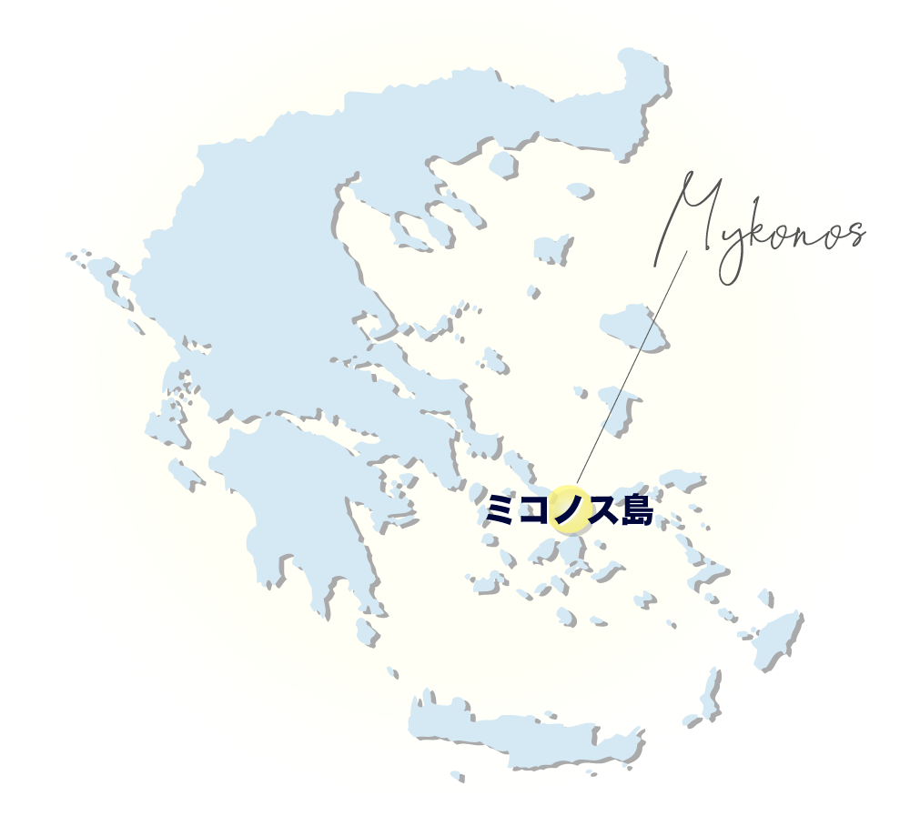 ミコノス地図