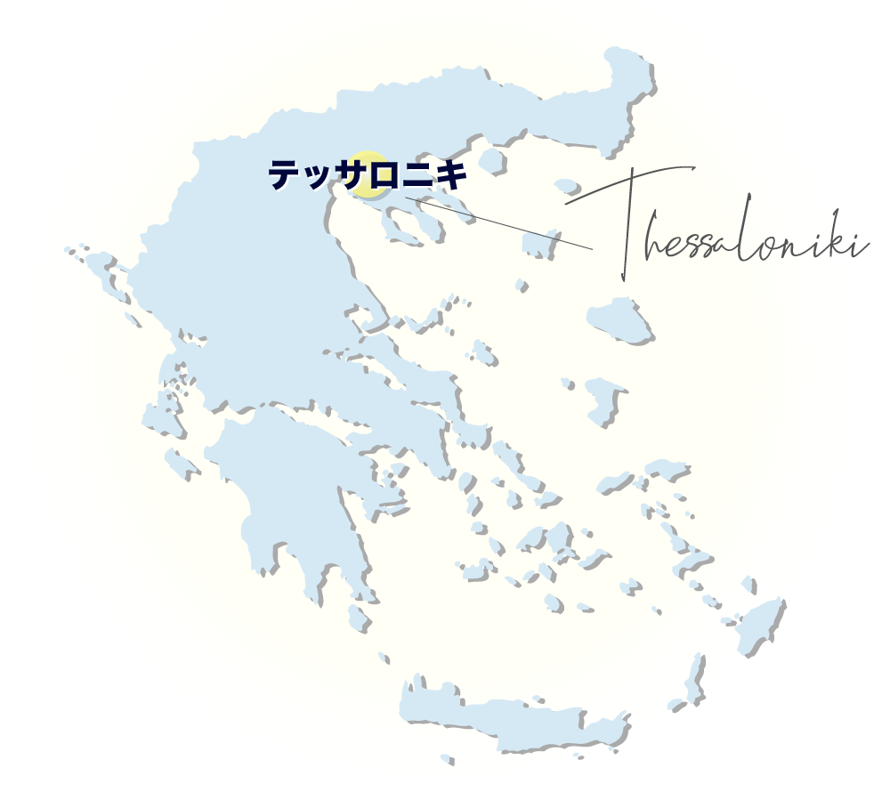 テッサロニキ地図
